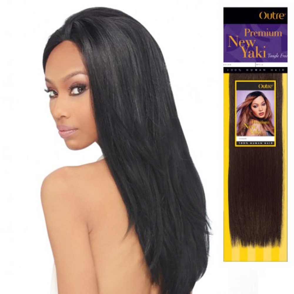Human Hair Weave OUTRE Premium Collection New Yaki